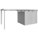 Přístřešek pro zahradní domek Biohort HighLine H3 282 x 235 cm stříbrný metalický – Hledejceny.cz