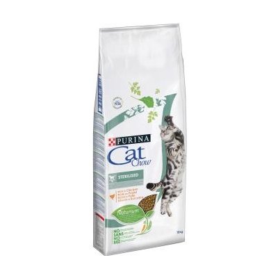 Cat Chow STERILISED Dospělý Kuřecí maso 1,5 kg