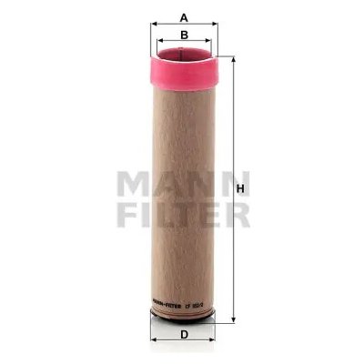 MANN FILTER Vzduchový filtr CF 850/2 – Hledejceny.cz