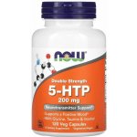 Now Foods 5-HTP + Glycin, Taurin a Inositol, 200 mg, 120 rostlinných kapslí – Hledejceny.cz