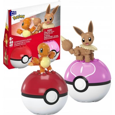 Mega Construx Pokémon Charmander & Eevee 40 ks – Sleviste.cz