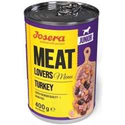 Josera Meat Lovers Junior Menu krůtí 400 g