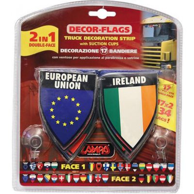 Lampa 98119 Vlajka dekorační 17ks – Zboží Dáma