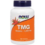 Now Foods TMG Trimethylglycin Betain 1000 mg x 100 tablet – Hledejceny.cz
