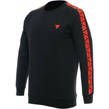 Dainese Sweater Stripes černo-Fluo red
