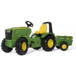Rolly Toys X Trac Šlapací traktor John Deere Premium s vlekem – Sleviste.cz