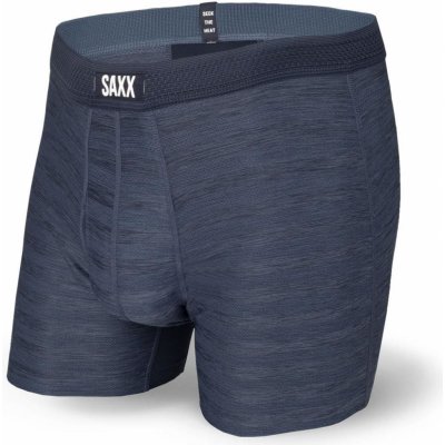 Saxx Hot Shot Boxer Brief Fly šedá – Zboží Mobilmania