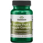 Swanson Purple Fruit & Veggie Complex 60 kapslí 400 mg – Hledejceny.cz