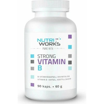 NutriWorks Strong Vitamin B 90 kapslí – Hledejceny.cz