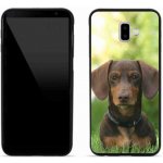 Pouzdro mmCase Gelové Samsung Galaxy J6 Plus - hnědý jezevčík – Zboží Mobilmania