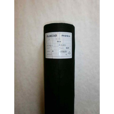 Jutabond netkaná mulčovací textílie 100m x 3,2m 50g/m² černá – Zboží Mobilmania