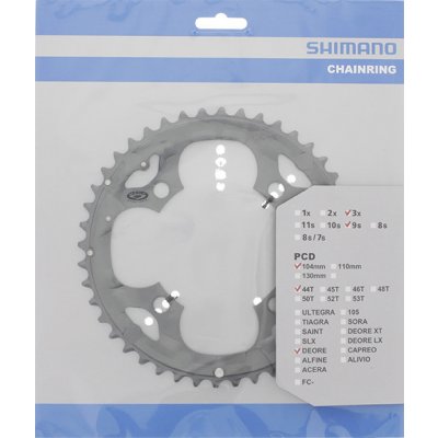 Převodník Shimano Deore FC-M590, 104mm, 44 zubů – Zboží Mobilmania