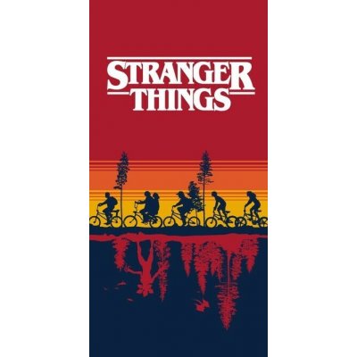 Jerry Fabrics osuška Stranger Things 70 x 140 cm – Zboží Dáma