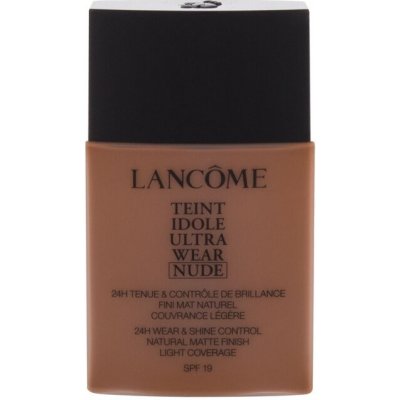 Lancôme Teint Idole Ultra Wear Nude lehký hydratační make-up s matujícím účinkem SPF19 12 Ambre 40 ml