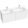 Koupelnový nábytek Koupelnová skříňka bez umyvadla bílá/bílá - Ravak SD Classic II 1300