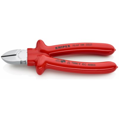 KNIPEX 70 07 180 Kleště štípací boční 70 07 180 – Zbozi.Blesk.cz