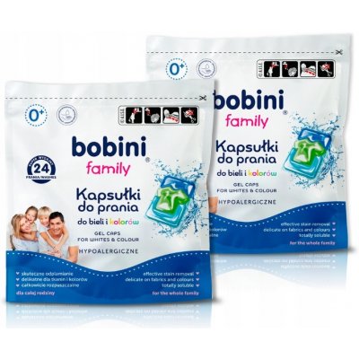 Bobini Family Kapsle na praní Univerzální 2 x 24 PD