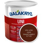 Balakryl Uni lesk 0,7 kg tmavě hnědý – Sleviste.cz