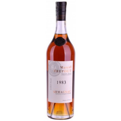 Marcel Trépout Vintage Armagnac 1983 40% 0,7 l (holá láhev) – Zboží Dáma
