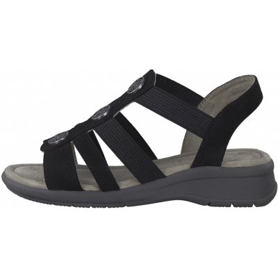 JANA SHOES NĚMECKO Dámské sandály JANA 165 černé – Zboží Dáma
