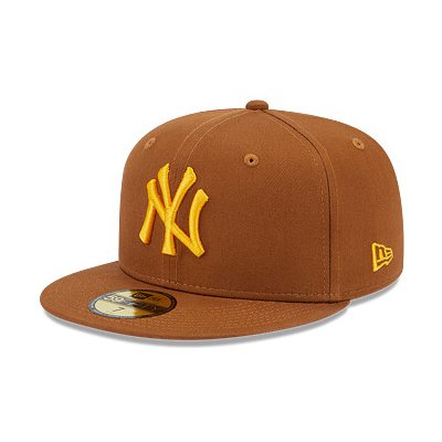 New Era 59FIFTY MLB League Essential 5 New York Yankees Toasted Peanut / Mellow Yellow – Hledejceny.cz