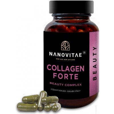 Nanovitae Collagen Forte Beauty Complex 160 kapslí – Hledejceny.cz