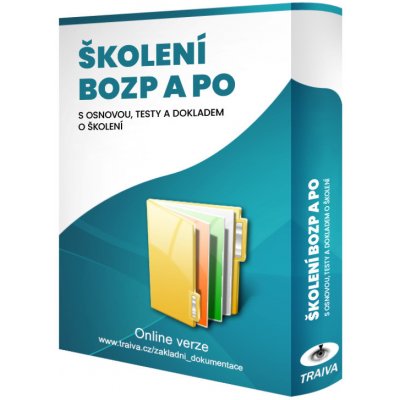 Školení BOZP a PO pro zaměstnance Školící film BOZP a PO + doklady ke školení – Zbozi.Blesk.cz