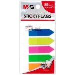 záložky plastové šipky 12x45 mm, 5 barev,neon (12770) – Hledejceny.cz