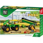 ICOM Blocki MyFarm Traktor s přívěsem 164 ks – Zboží Mobilmania