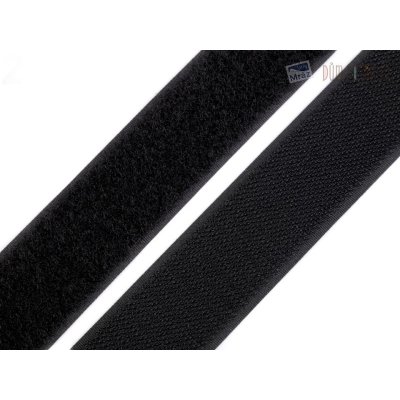 Suchý zip šíře 38 mm černý – Zboží Dáma