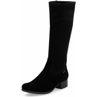 Rieker kozačky s pružným lýtkem černé 78654 00 – Zboží Dáma