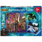 Ravensburger Jak vycvičit draka 3 3 x 49 dílků – Zbozi.Blesk.cz