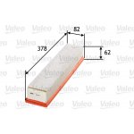 Vzduchový filtr VALEO 585180 – Hledejceny.cz