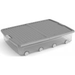 KIS W BOX UNDERBED XL transparentní/šedé víko 79 x 58 x 16,5 cm 55L – Zboží Dáma