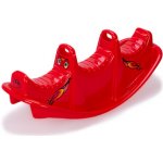 Mikro Trading Houpačka plastová 100x37x39 cm červená – Zboží Dáma