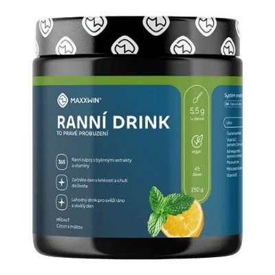 Maxxwin Ranní drink citron 250 g – Hledejceny.cz