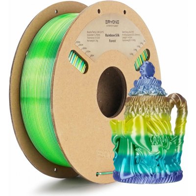 Eryone Rainbow Silk PLA Forest 1.75mm 1 kg – Zboží Živě