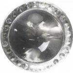 Transparentní skleněná úchytka Mai - Ø 4 cm - Chic Antique – Hledejceny.cz