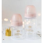 Canpol babies lahev se širokým hrdlem Royal Baby růžová 35/233_PIN 120ml – Zboží Dáma