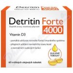 Detritin Forte Vitamin D3 4000 IU 60 měkkých tobolek – Hledejceny.cz