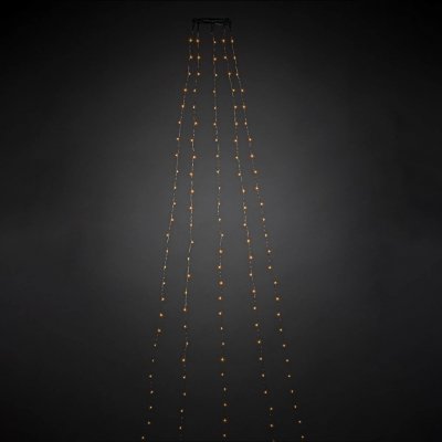 Konstsmide Christmas Osvětlení stromu s předmontovaným LED kapkami 180 6377-890 – Hledejceny.cz