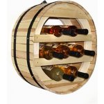 Lefit Stojan na víno sud na 7 lahví – Zboží Dáma