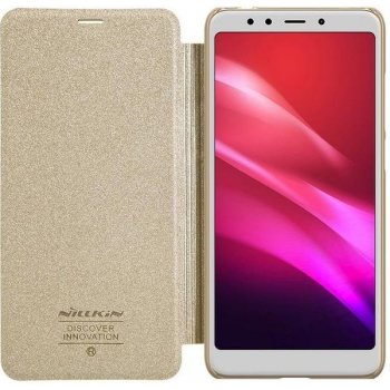 Pouzdro Nillkin Sparkle Folio Xiaomi RedMi 5 Plus zlaté