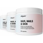 Vilgain Hair, Nails & Skin 3 × 90 kapslí – Hledejceny.cz