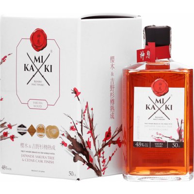 Kamiki Sakura Wood Whisky 48% 0,5l (karton)