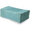 Papírové ručníky Wimex PAP-Recy ZZ V, 1 vrstva, zelené, 25 x 23 cm, 4000 ks