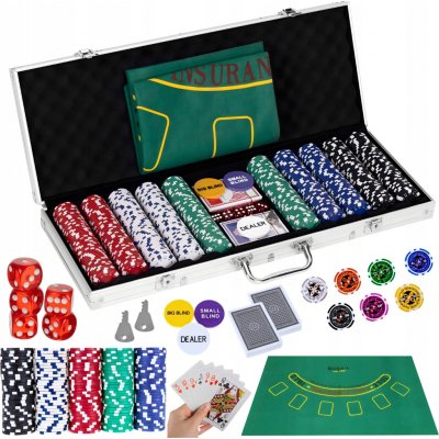 Malatec 23529 Poker set 500 žetonů HQ – Sleviste.cz