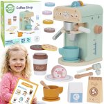 WOOPIE GREEN Dřevěný kávovar 25 ks Cukrárna Barista – Zboží Dáma