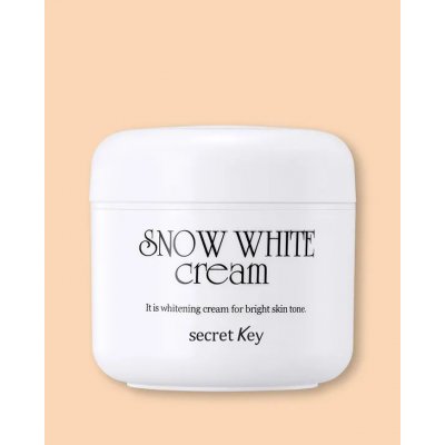 Secret Key Snow White zesvětlující krém pro rozjasnění pleti 50 g – Zboží Dáma