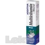 Additiva Multivitamin s minerály mango 20 šumivých tablet – Hledejceny.cz